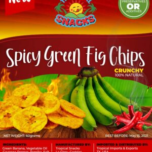 Spicy Green Banana Chips
