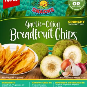 Garlic-Onion Breadfruit Chips